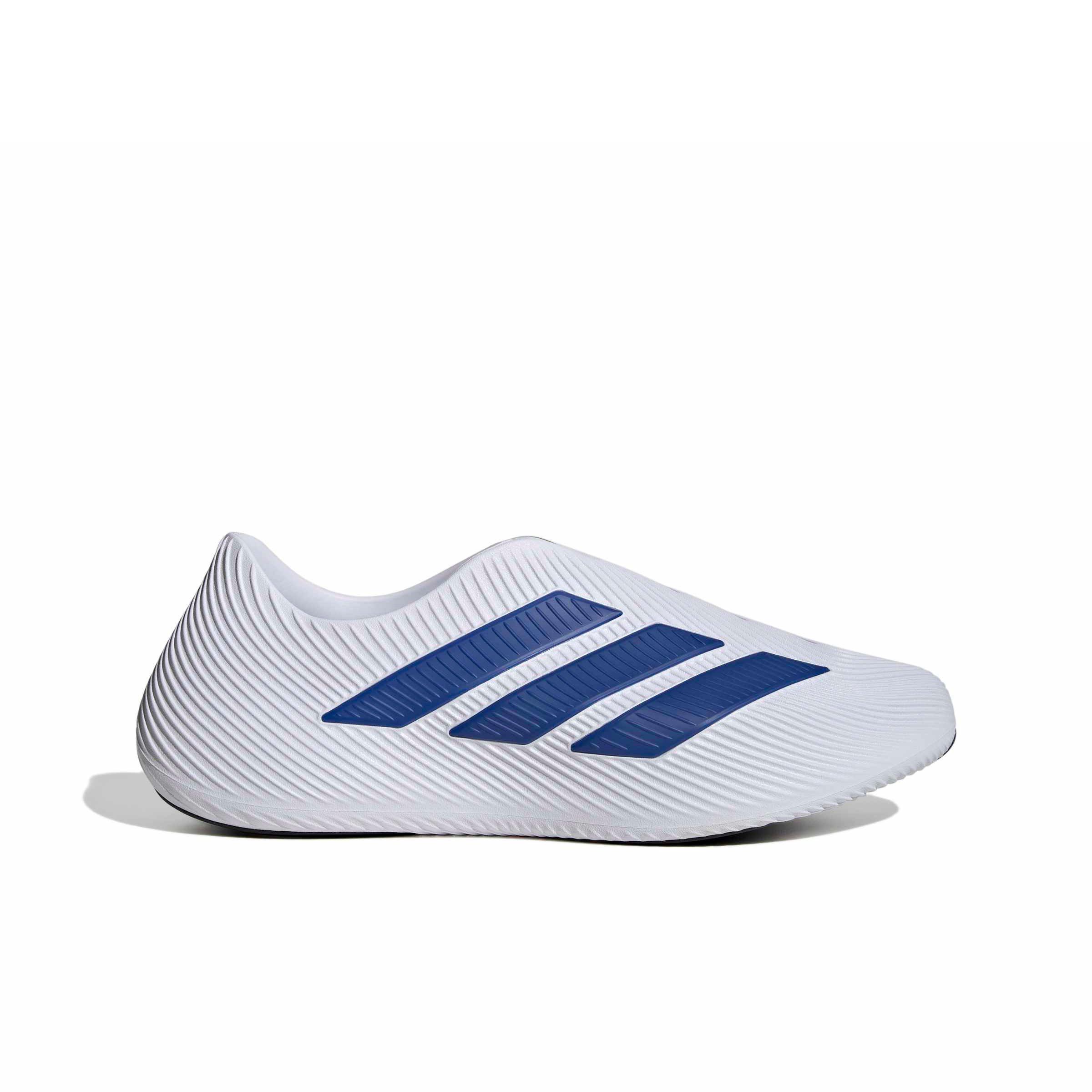 adidas Purechill "Ftwr White/Team Royal Blue/Core Black" Men's Slide - WHITE/ROYAL/BLACK